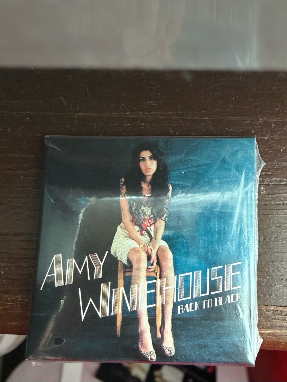 NEW UNUSED Amy Winehouse Back to Black mini verse vinyl